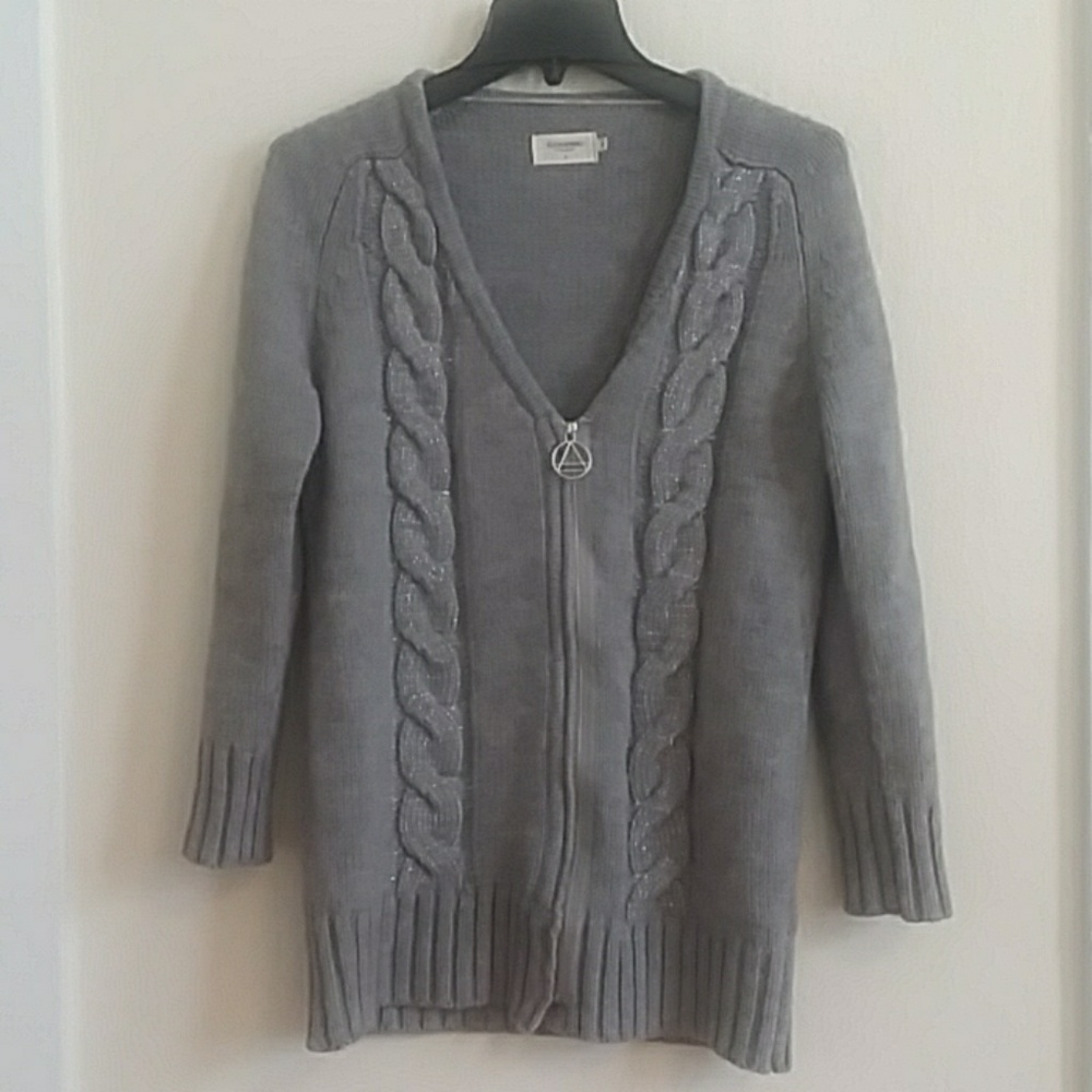 Knit cardigan